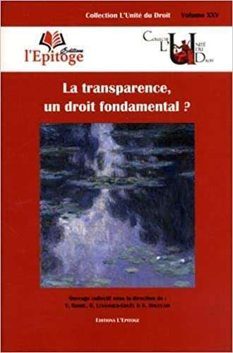 La transparence, un droit fondamental ?